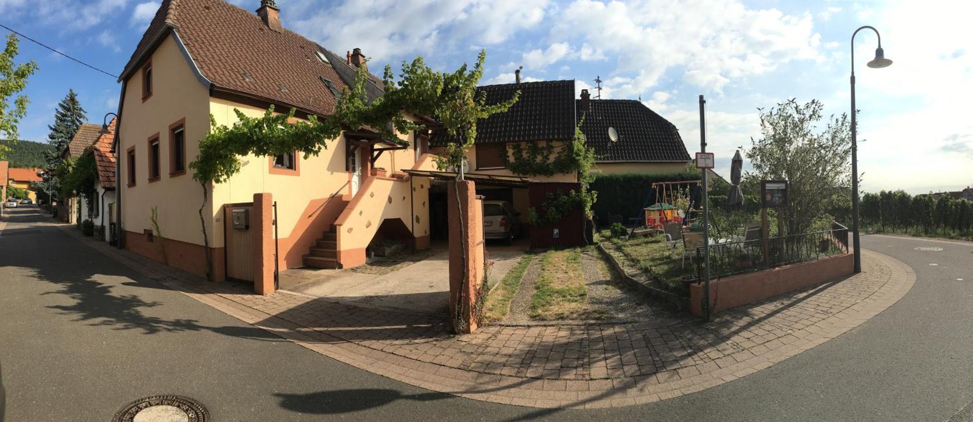 בורוויילר Ferienwohnung Suedpfalzblick מראה חיצוני תמונה
